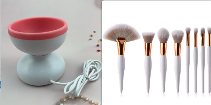 Portable USB Makeup Brush Cleaner Machine Electric Cosmetic Brush Cleaning Washing Tools Automatic Clean Makeup Brushes Portable USB Makeup Brush Cleaner Machine Electric Cosmetic Brush Cleaning Washing Tools Automatic Clean Makeup Brushes